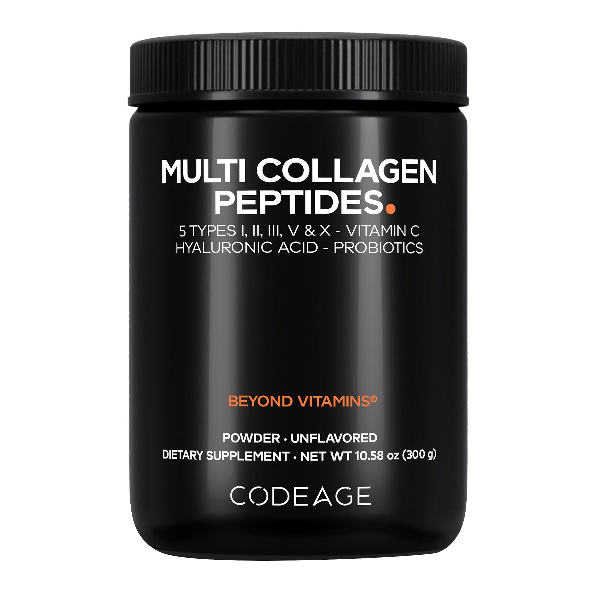 Multi Collagen Black Edition with Probiotics - 10.58 oz. (30 Servings)  | GNC